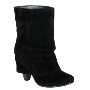 Black Suede ankle Boots